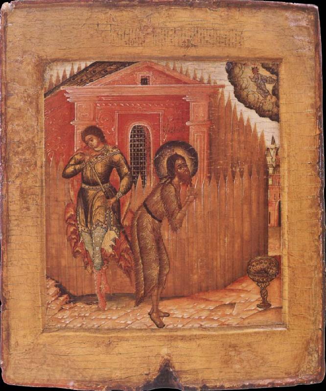 unknow artist The Decollation of Saint John the Baptist France oil painting art
